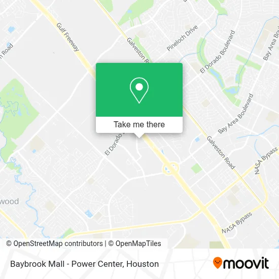 Baybrook Mall - Power Center map