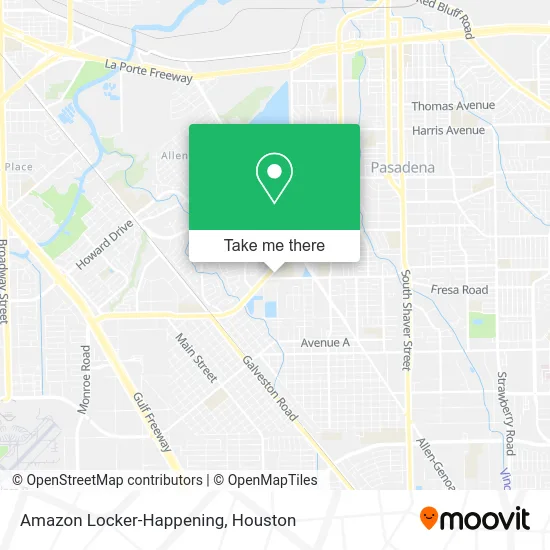 Amazon Locker-Happening map