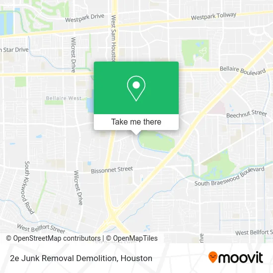 2e Junk Removal Demolition map