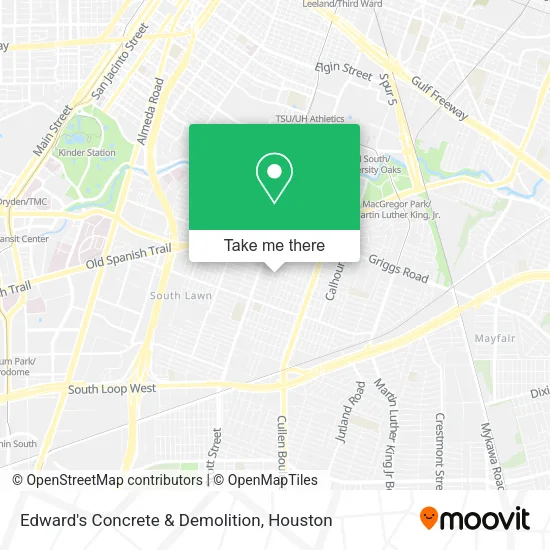 Mapa de Edward's Concrete & Demolition