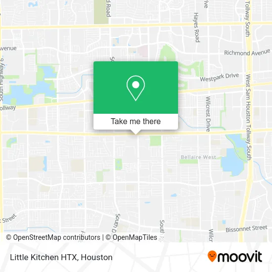 Mapa de Little Kitchen HTX