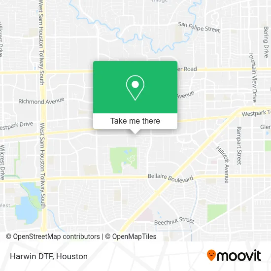 Harwin DTF map