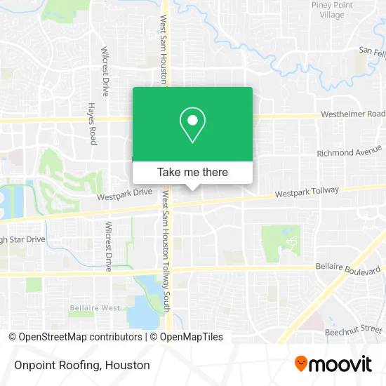 Mapa de Onpoint Roofing