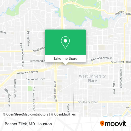 Mapa de Basher Zliek, MD