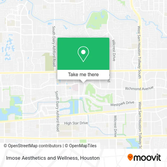 Mapa de Imose Aesthetics and Wellness