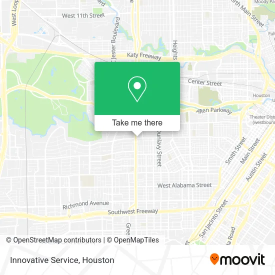 Innovative Service map