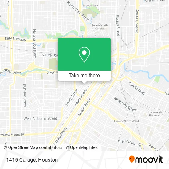 1415 Garage map