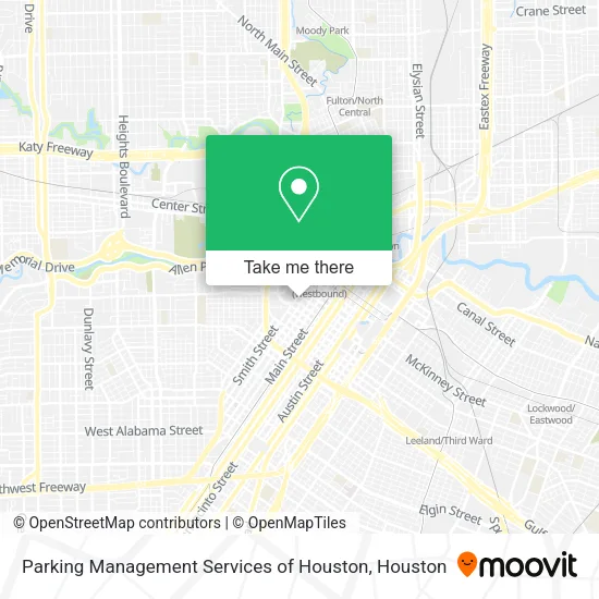 Mapa de Parking Management Services of Houston