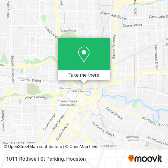 1011 Rothwell St Parking map