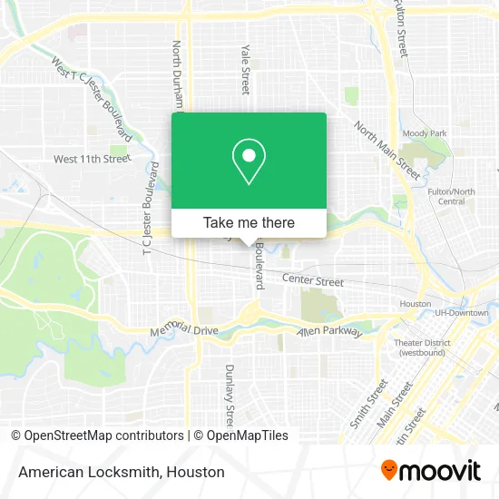 American Locksmith map