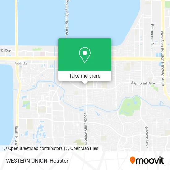 Mapa de WESTERN UNION