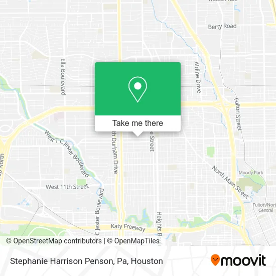 Mapa de Stephanie Harrison Penson, Pa