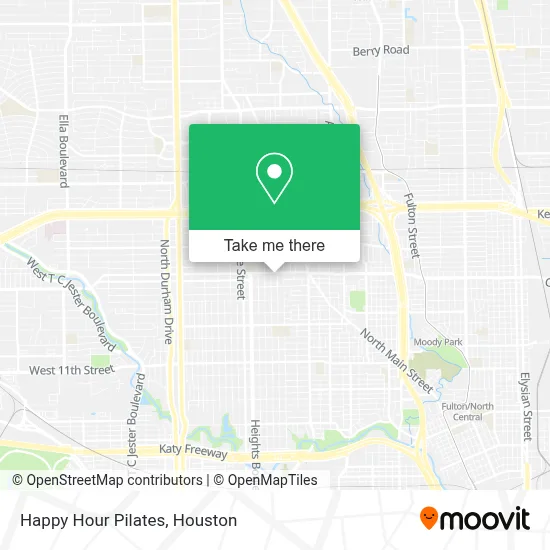 Happy Hour Pilates map