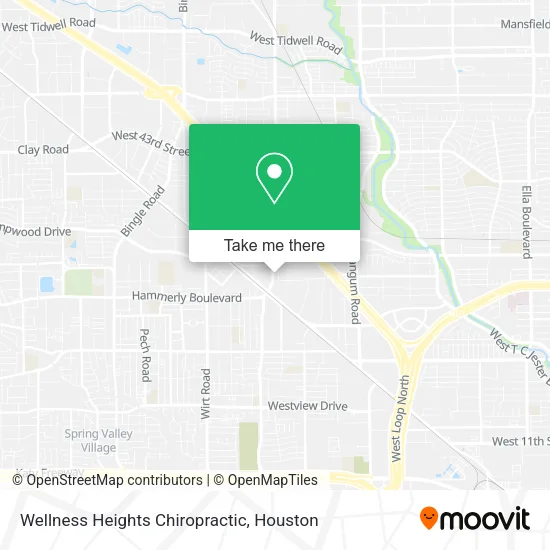 Wellness Heights Chiropractic map