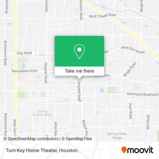 Turn-Key Home Theater map