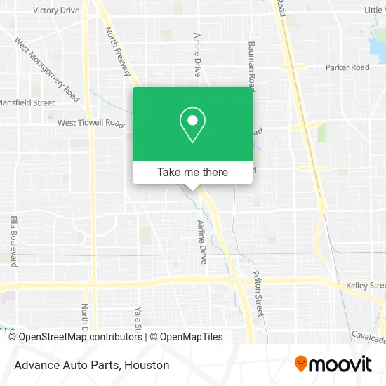 Advance Auto Parts map