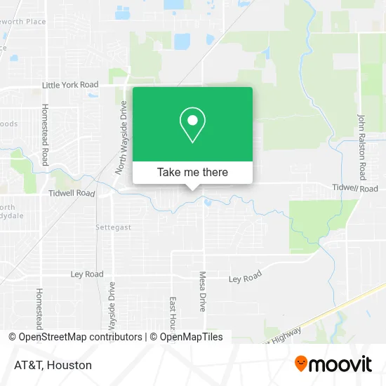 AT&T map