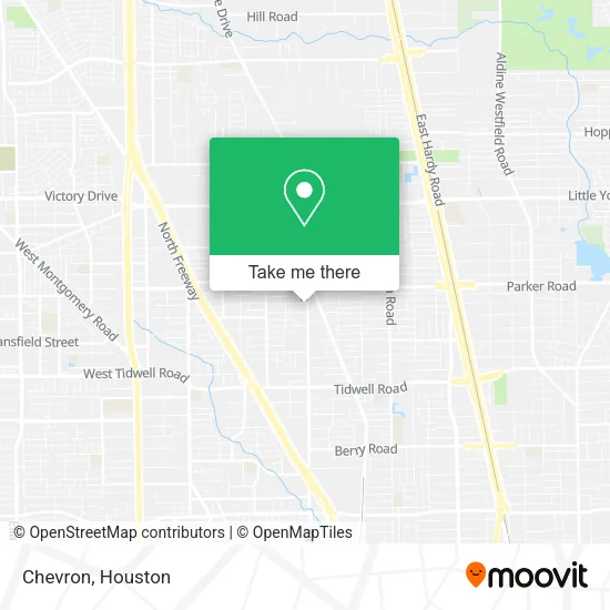 Mapa de Chevron