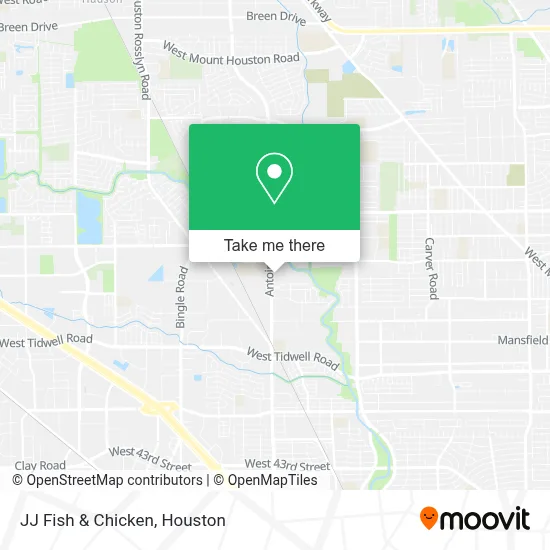JJ Fish & Chicken map