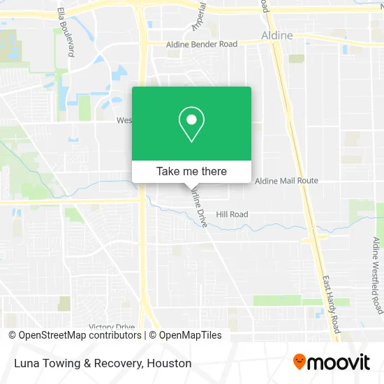 Luna Towing & Recovery map