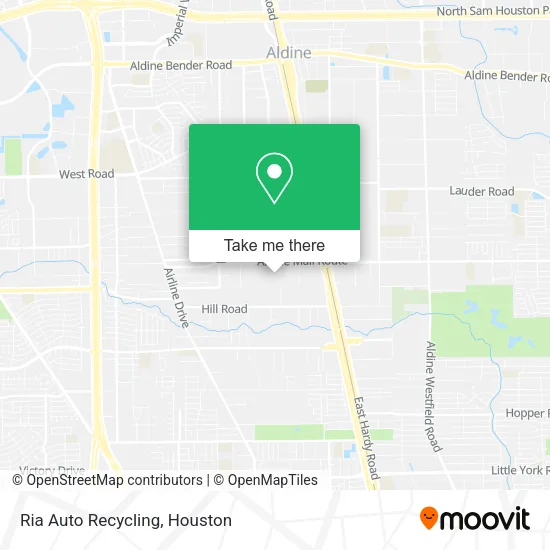 Ria Auto Recycling map