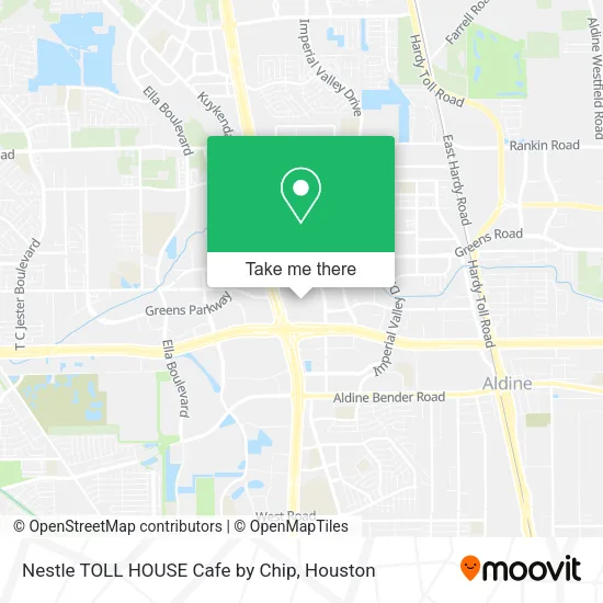 Nestle TOLL HOUSE Cafe by Chip map