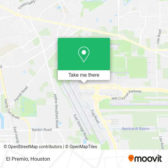 El Premio map
