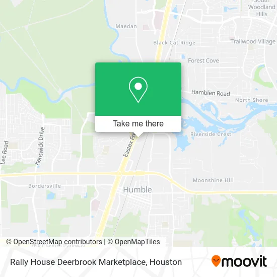 Rally House Deerbrook Marketplace map