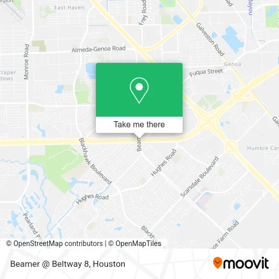 Beamer @ Beltway 8 map