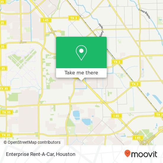 Enterprise Rent-A-Car map