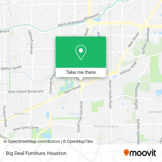 Big Deal Furniture map