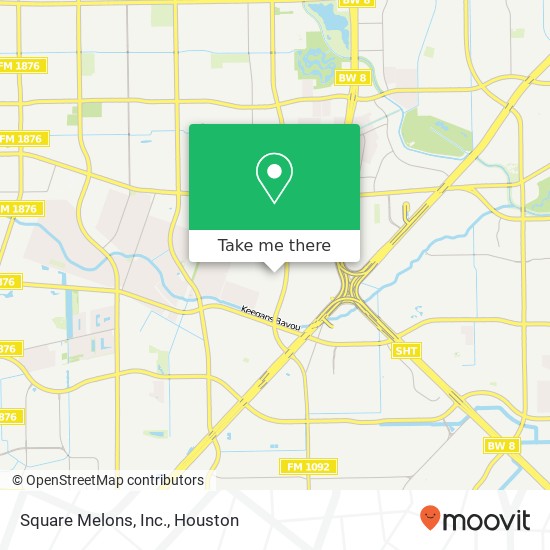 Square Melons, Inc. map