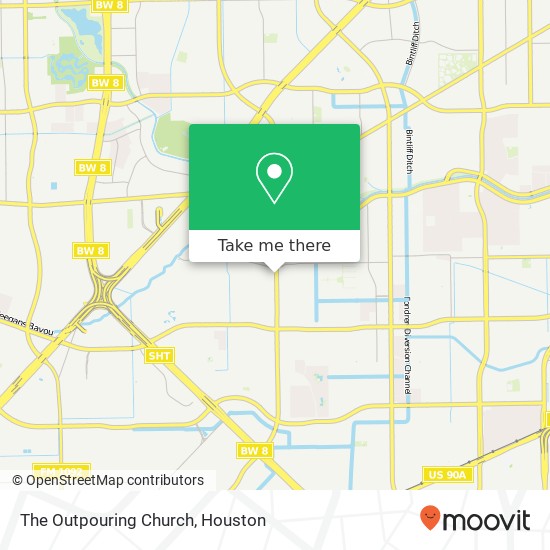 Mapa de The Outpouring Church