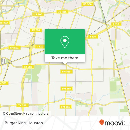 Burger King map