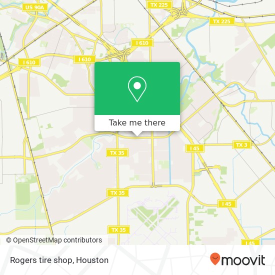 Rogers tire shop map