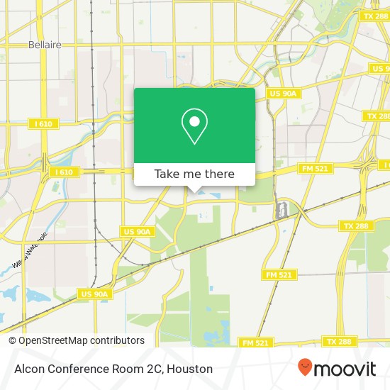Mapa de Alcon Conference Room 2C