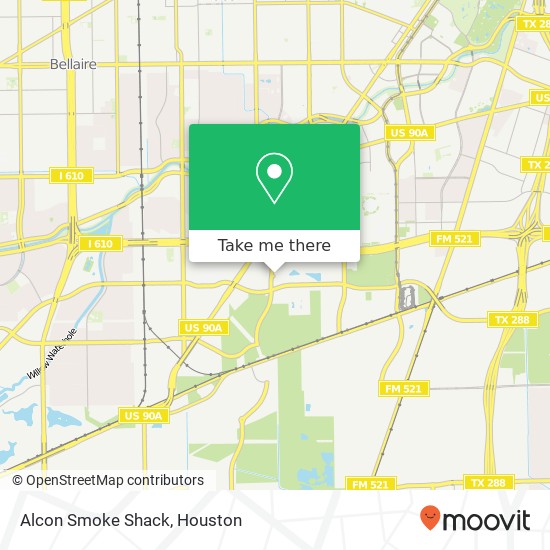 Alcon Smoke Shack map