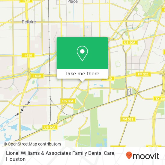 Lionel Williams & Associates Family Dental Care map