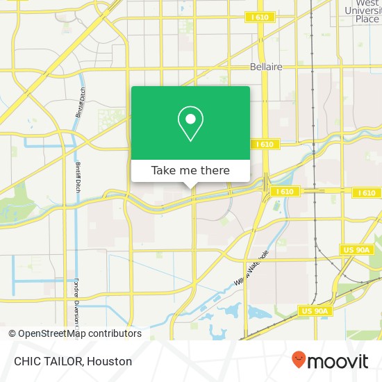 CHIC TAILOR map