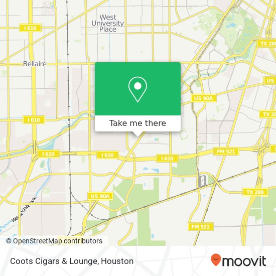 Coots Cigars & Lounge map