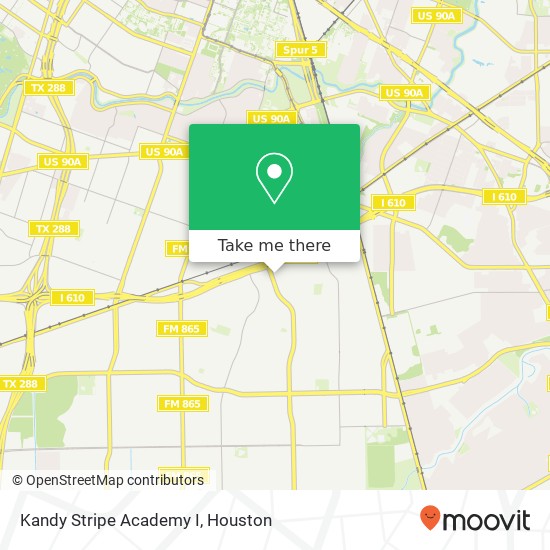 Kandy Stripe Academy I map