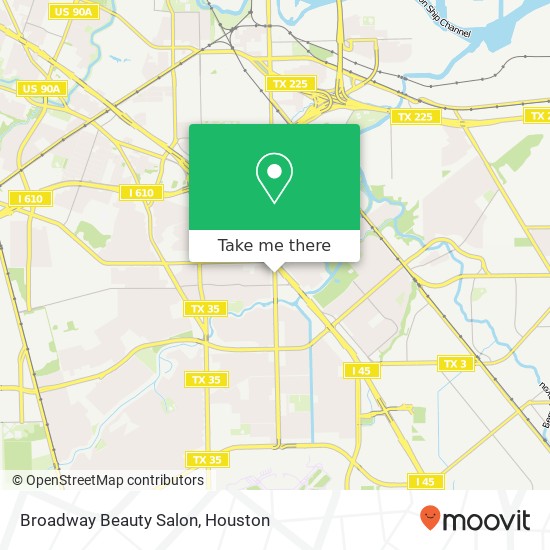 Broadway Beauty Salon map