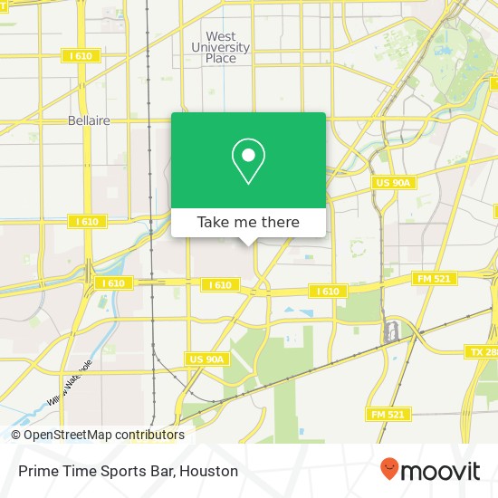 Prime Time Sports Bar map