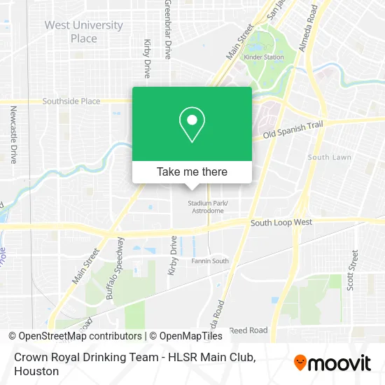 Mapa de Crown Royal Drinking Team - HLSR Main Club