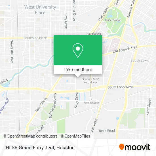 Mapa de HLSR Grand Entry Tent