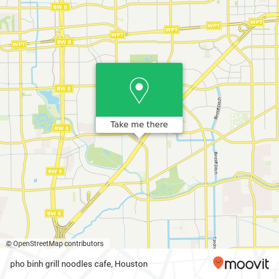 Mapa de pho binh grill noodles cafe