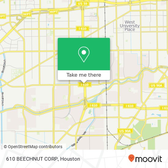 610 BEECHNUT CORP. map