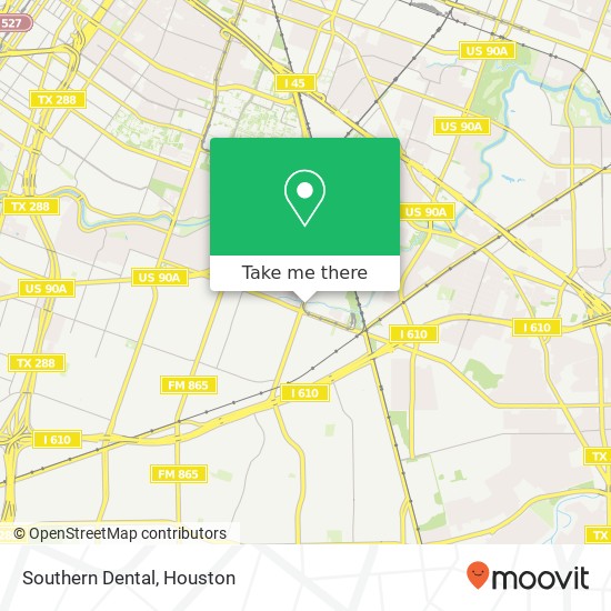 Mapa de Southern Dental