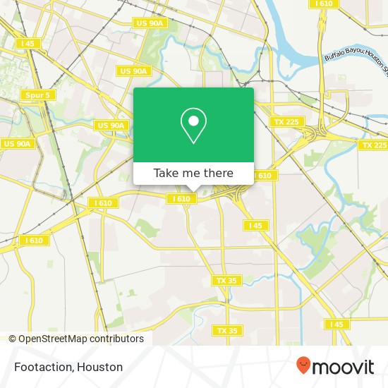 Footaction map