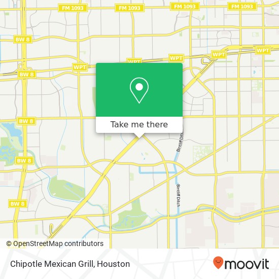 Mapa de Chipotle Mexican Grill